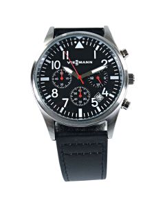 Chronograph in Schwarz